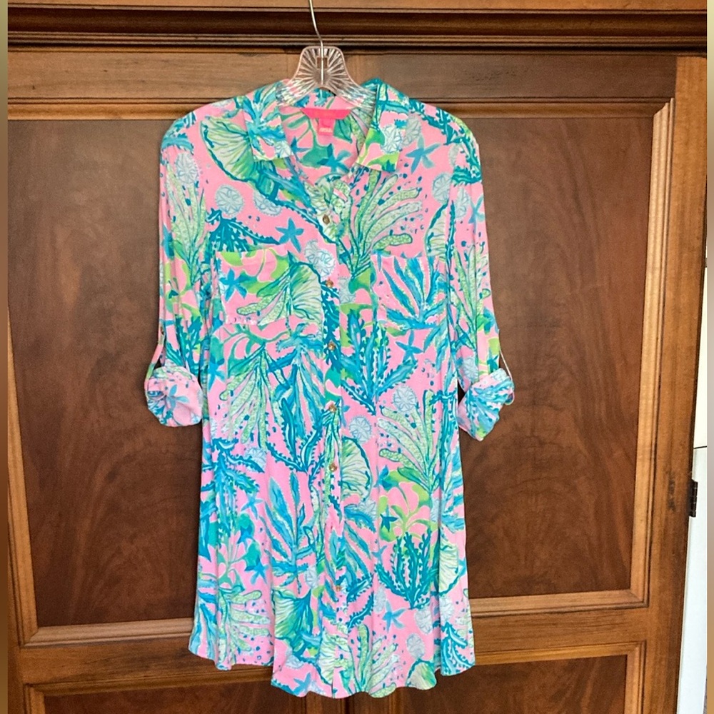 Natalie Coverup Shirtdress